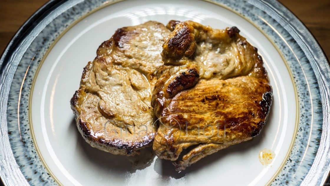 Lemon mustard pork chops recipe — Gina Lioti Cooking